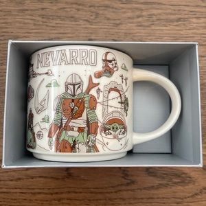 Starbucks Disney Star Wars You’ve been here Navarro from the Mandalorian Mug